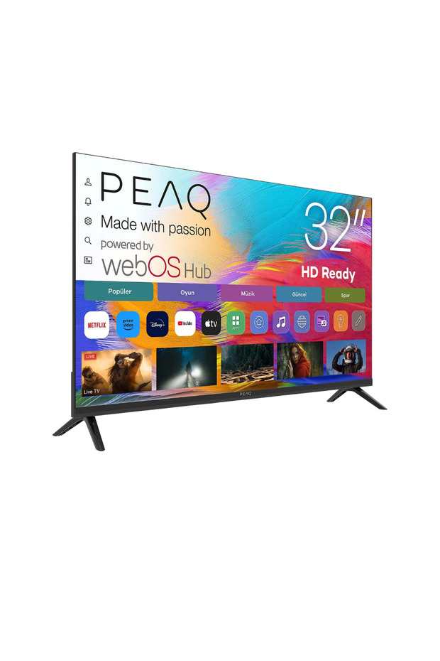 32D7000 32 inç 80 Ekran Dahili Uydu Alıcılı WebOS HD LED TV - 2