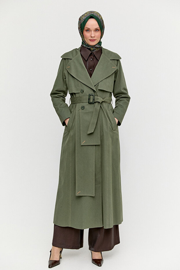 Katmanlı Pamuk Pardesü - 1