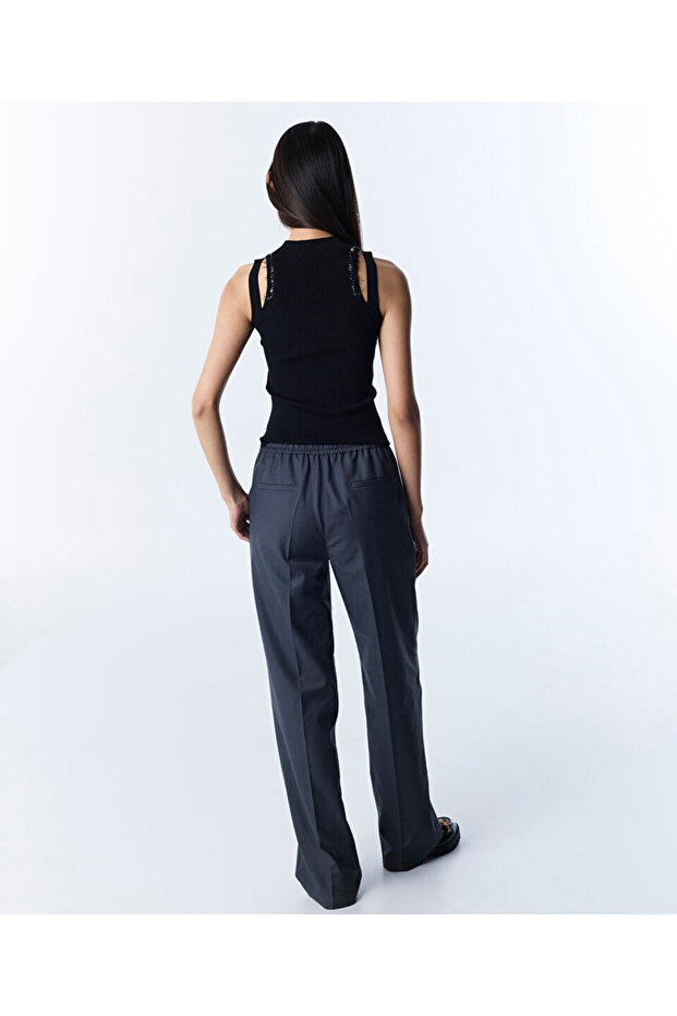 İŞLEMELİ CUTOUT TRİKO - 6