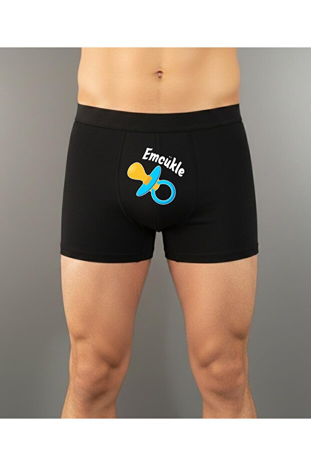 Emcükle Printed Boxer - 1