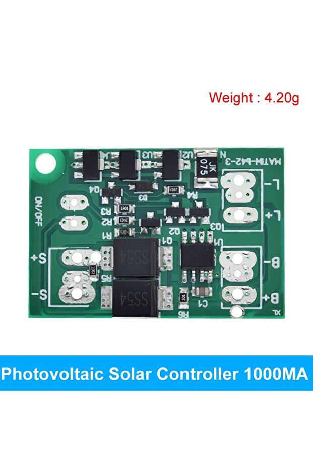 1000MA Automatic Solar Panel Battery Charger Board Night Light LED Lamp Control Switch Battery Charg