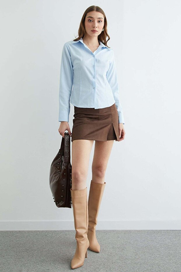 Basic Pensli Slim Fit Gömlek - 3