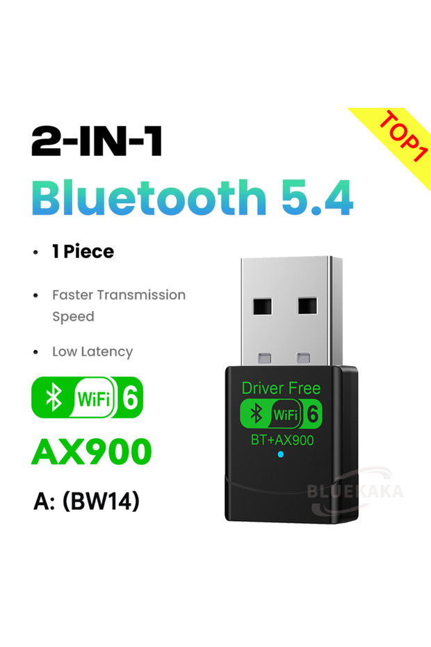 محول بلوتوث 5.4 USB جديد من طراز TOP1 A بسرعة 900 ميجابت في الثانية، جهاز استقبال/إرسال صوتي لاسلكي