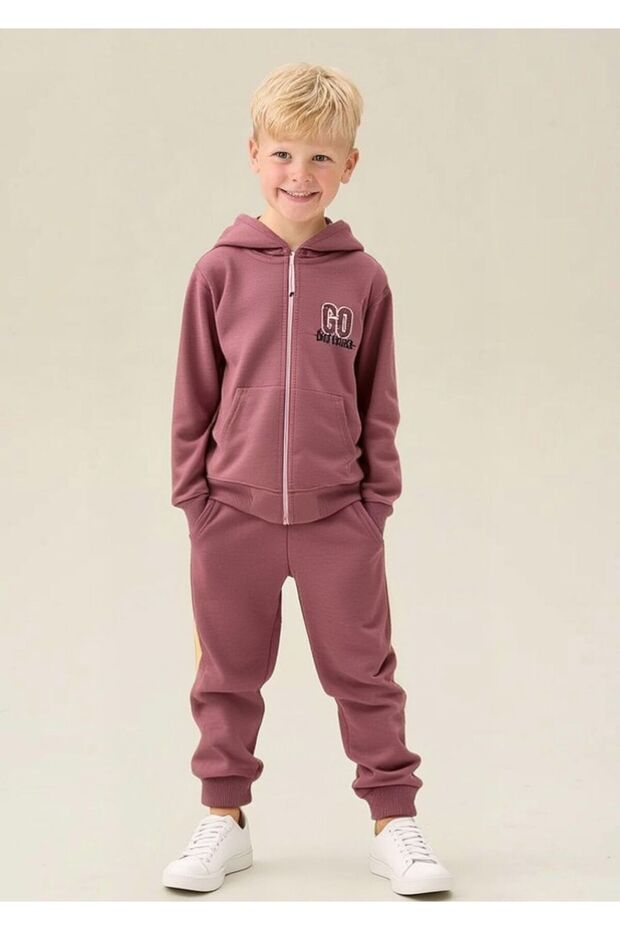 Go Embroidered Detail Boys' Suit