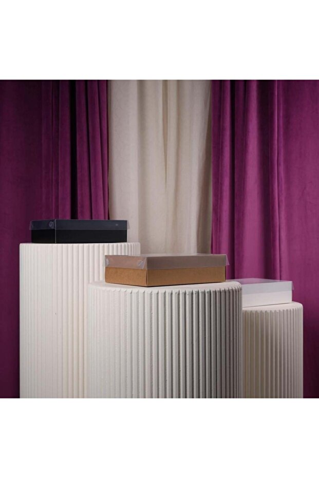 علبة منتج مستطيلة شفافة - 2