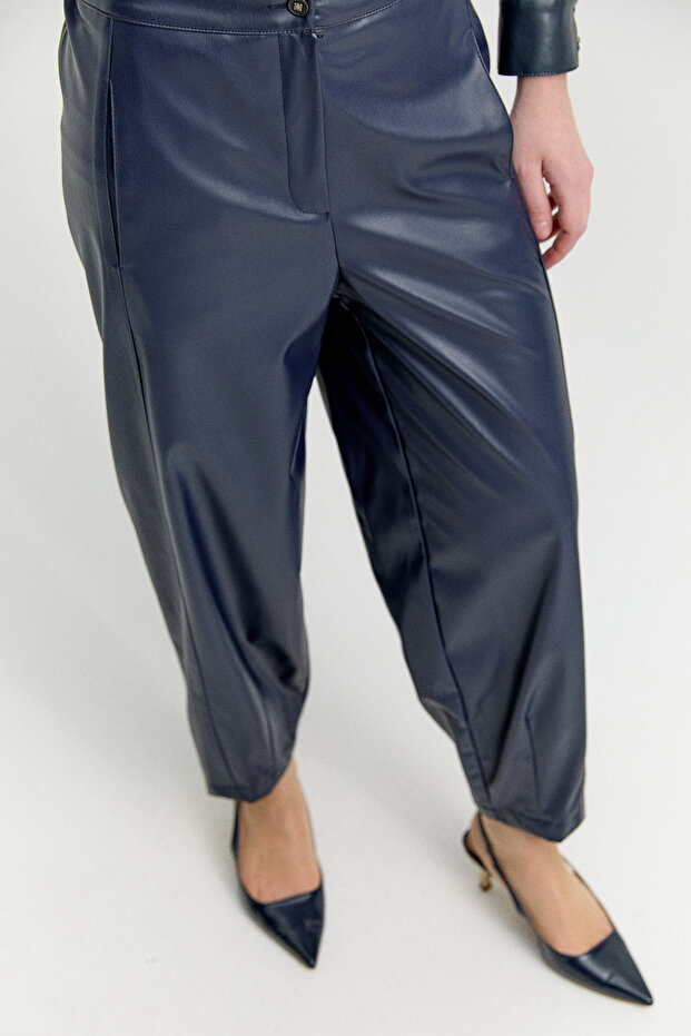 Suni Deri Pantolon - 3