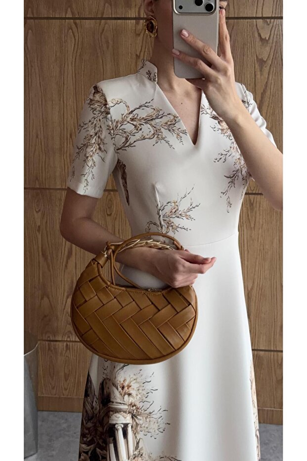 فستان بنمط اللوحة - 4