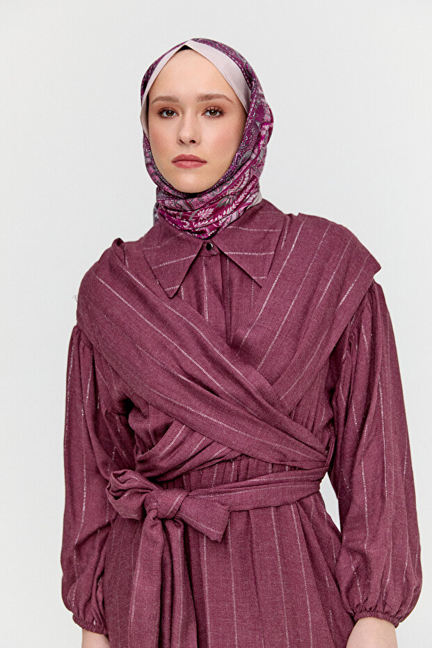 Lyocell Maksi Elbise - 3