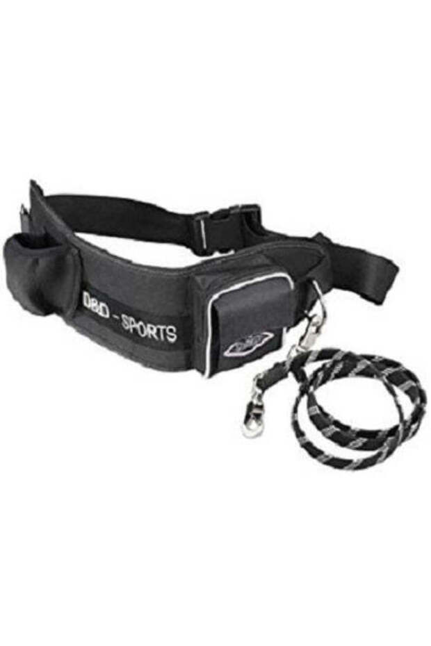 Sports Active Black Jogging Leash for Big Dogs 110cm