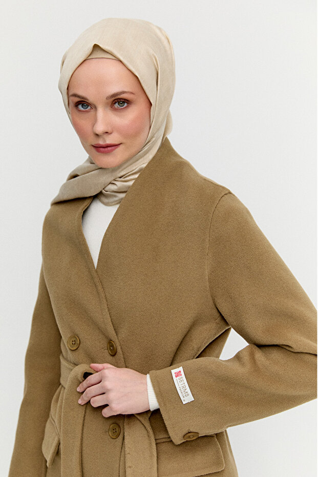 %100 Yün Premium Kaban - 3