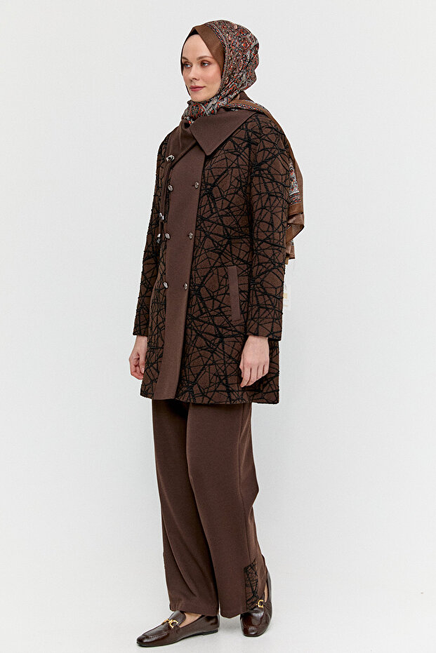 Mendil Yaka Örme İkili Takım - 2