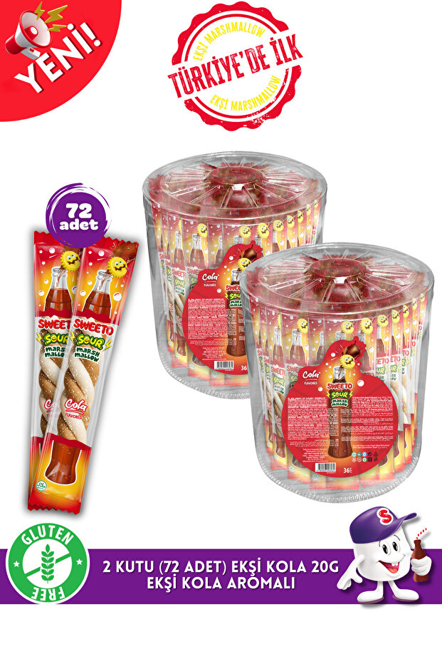 EKŞİ KOLA MARSHMALLOW SETİ - 1