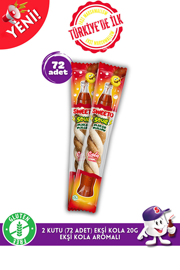 EKŞİ KOLA MARSHMALLOW SETİ - 2