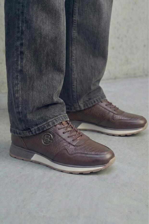 Inside and Outside Genuine Leather Orthopedic Ultra-Comfortable Stylish Men's Shoes Croco