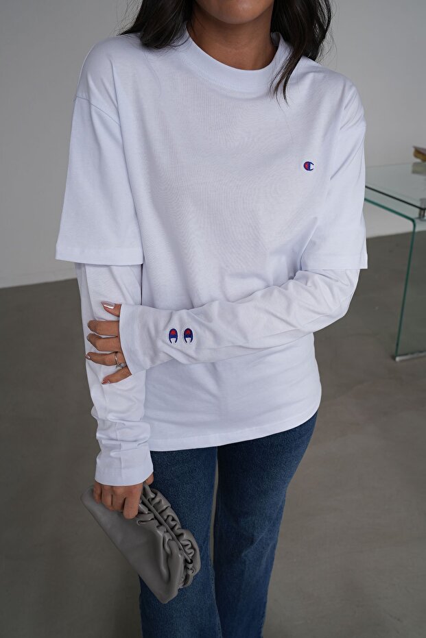 Parça Kollu Basic Sweat - 3