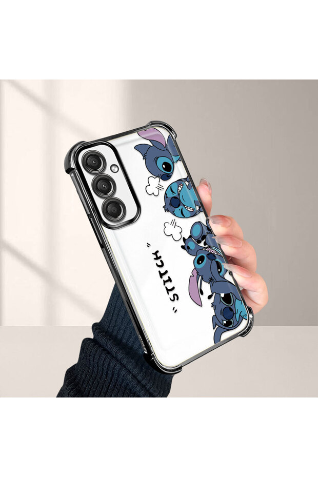 Samsung Galaxy A24 Compatible Cartoon Stitch Pattern Drop-Resistant Phone Case