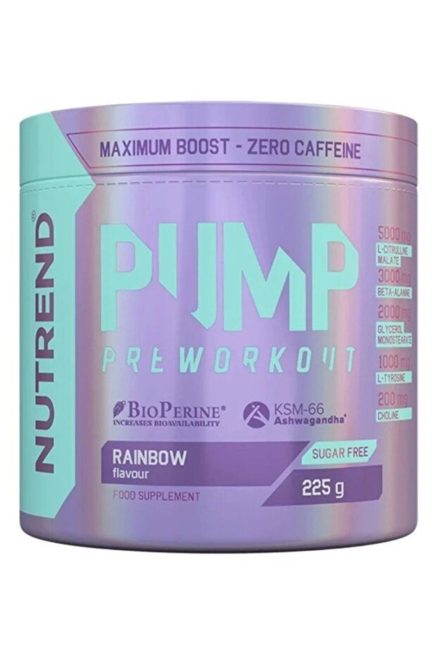 Pump Pre-Workout 225g NTD Rainbow - 1