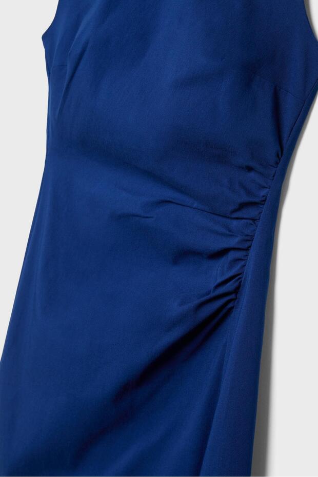 Kolsuz bengalin midi elbise - 3