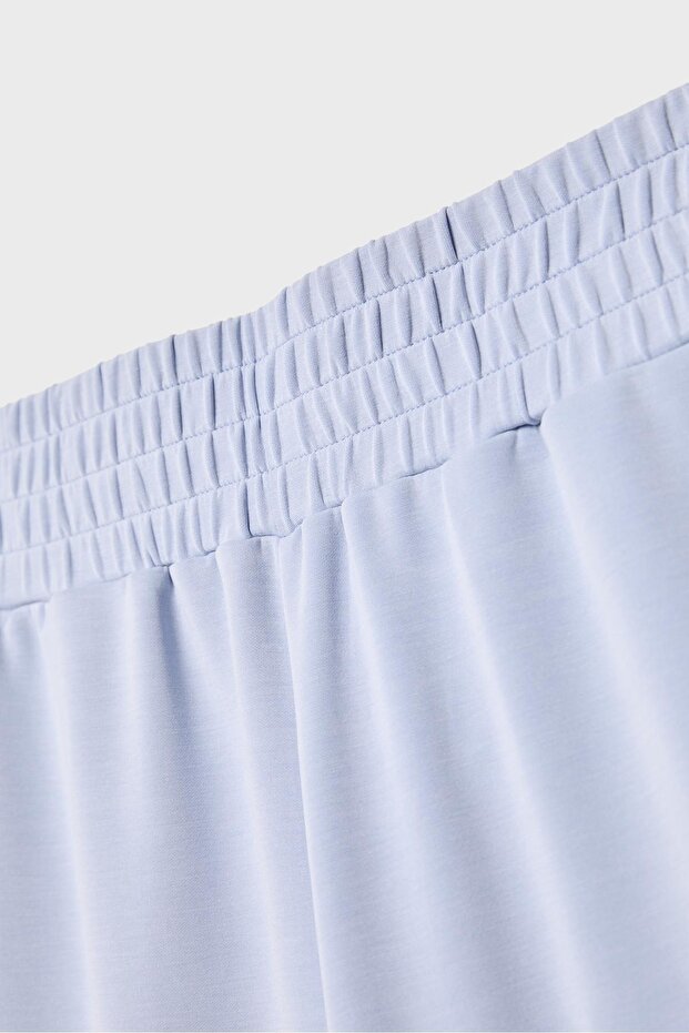 بنطلون واسع ناعم الملمس - 3