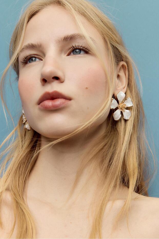 Mine çiçek küpe - 5