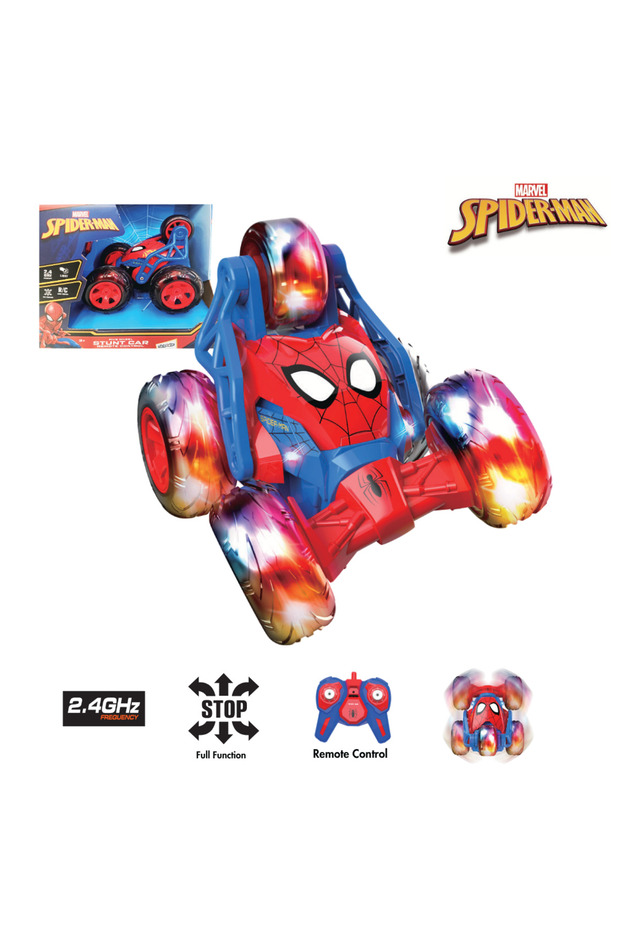 Spider-man - Remote Control Storm Spinner - Red/Blue