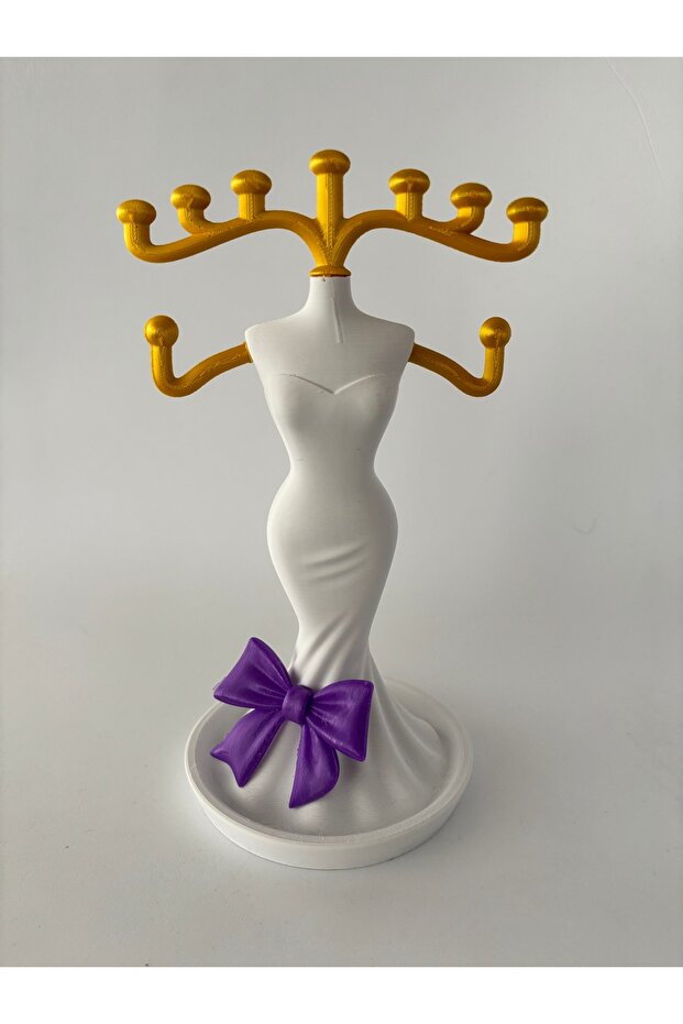 Jewelry Organizer Stand – Dress Form Necklace/Earring/Ring Hanger