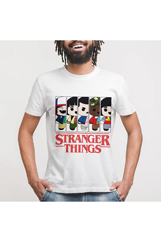 Ανδρικό μπλουζάκι Stranger Things Chibi - 5