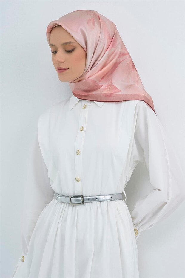 وشاح من الحرير الخالص 9519D 08