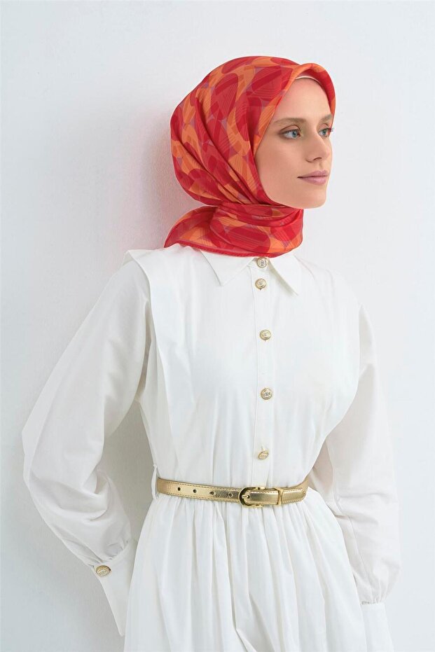 وشاح سورا من الحرير الخالص 9541D 82