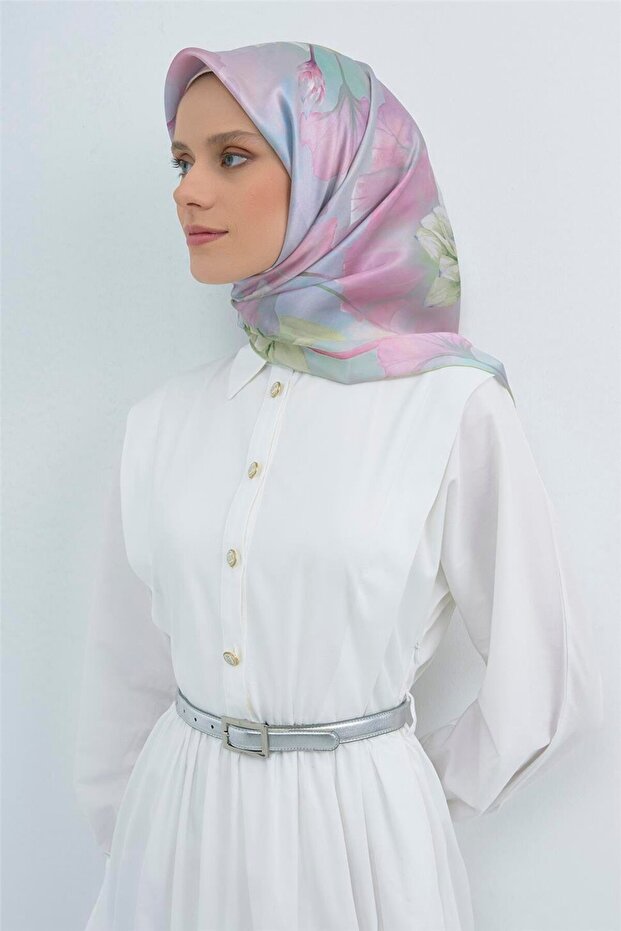 وشاح من الحرير الخالص 9505D 82