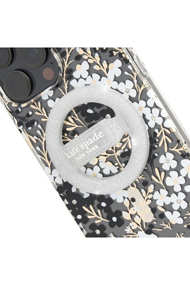 Magnetic Phone Loop Grip - Removable and Collapsible - That Sparkle Silver