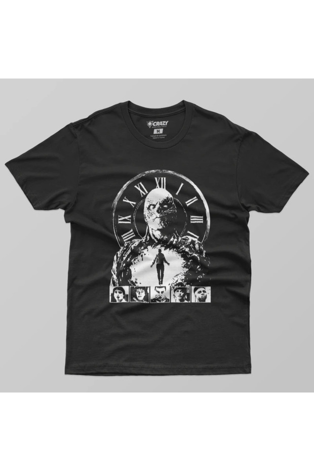 Vecna Stranger Things Clock Erkek Tişört - 7