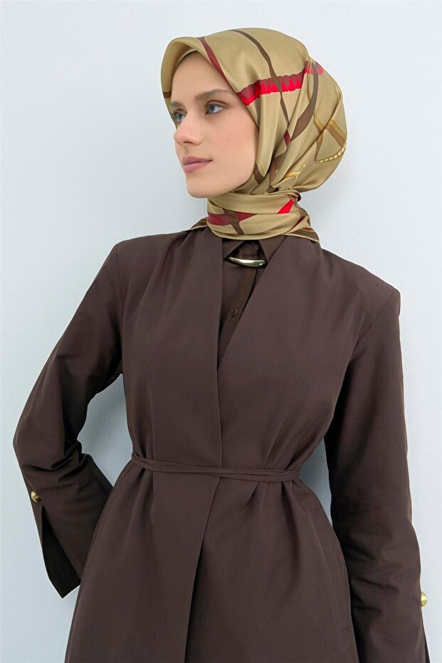 وشاح من الحرير الخالص 9517D 52