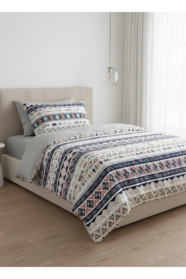 Single Bedding Set with Fitted Sheet