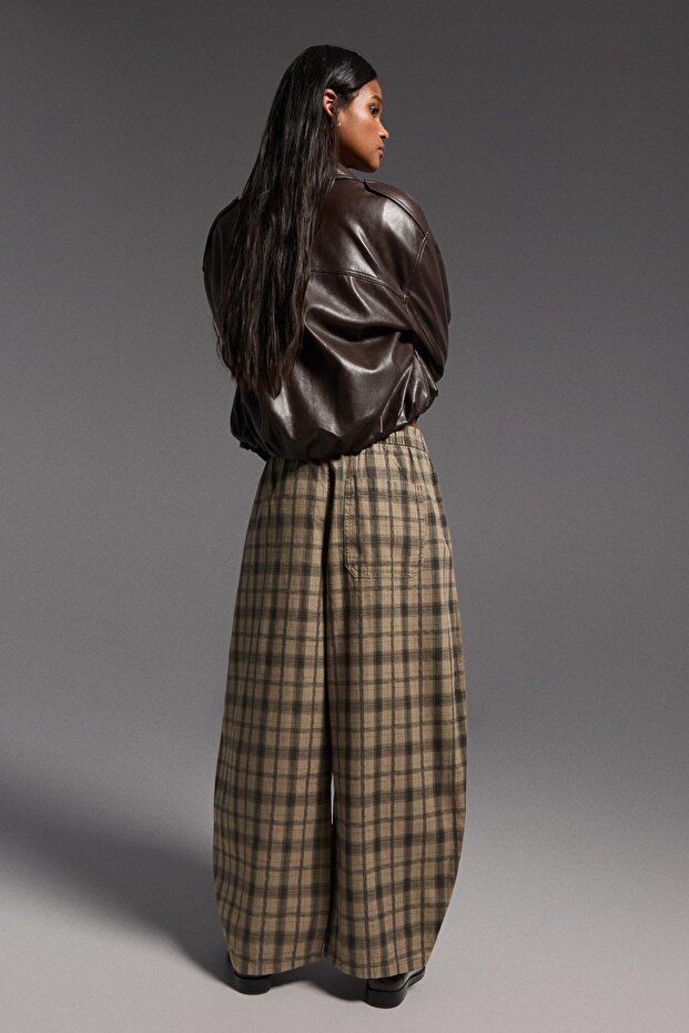 Balon baskılı pantolon - 2