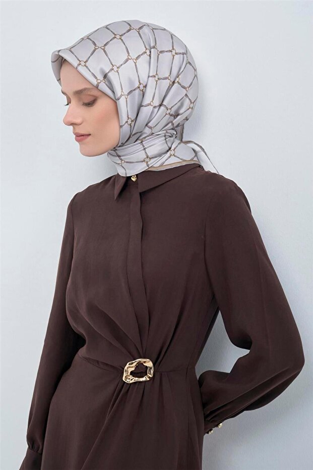 وشاح من الحرير الخالص 9538D 03