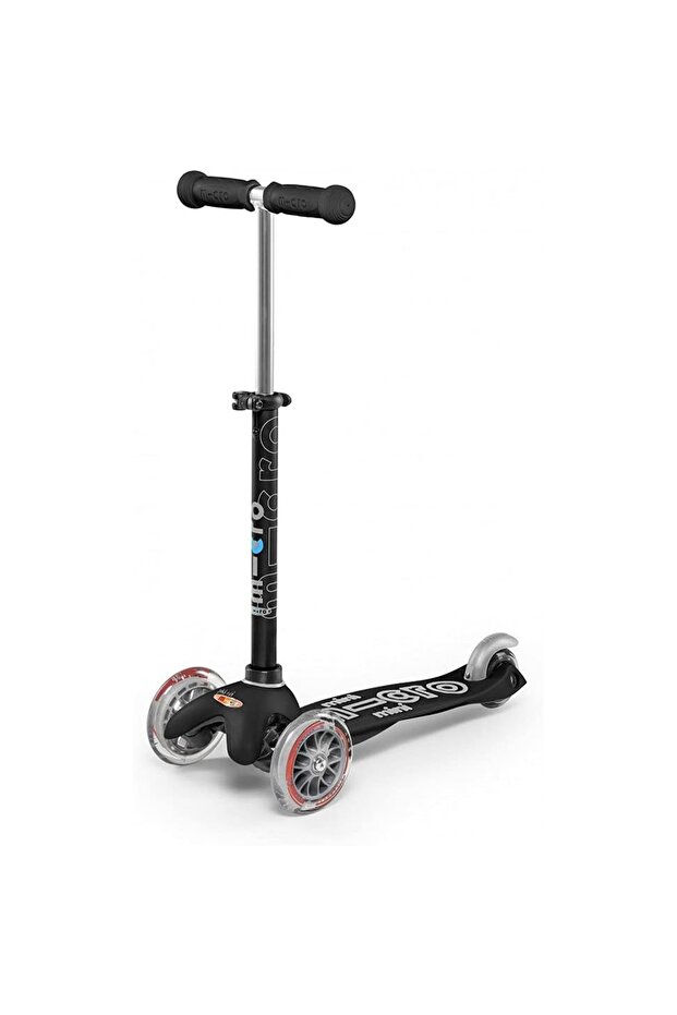 Scooters - Mini Deluxe with LED Wheels |Adjustable Handlebar |3 Wheels |Max Load 50KG | Scoote - 1