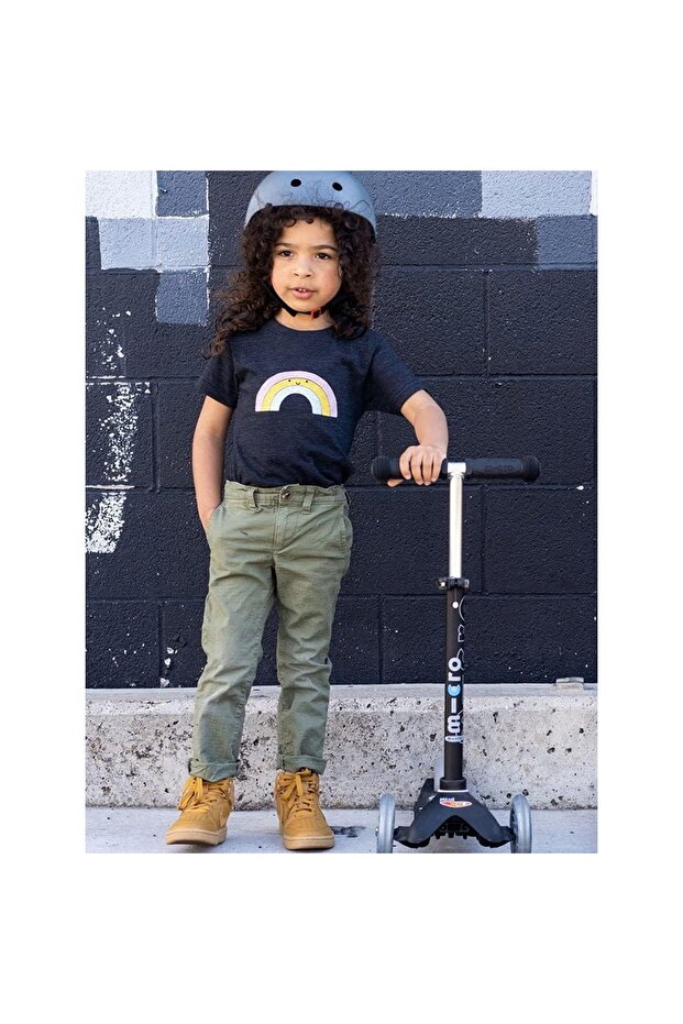 Scooters - Mini Deluxe with LED Wheels |Adjustable Handlebar |3 Wheels |Max Load 50KG | Scoote - 8