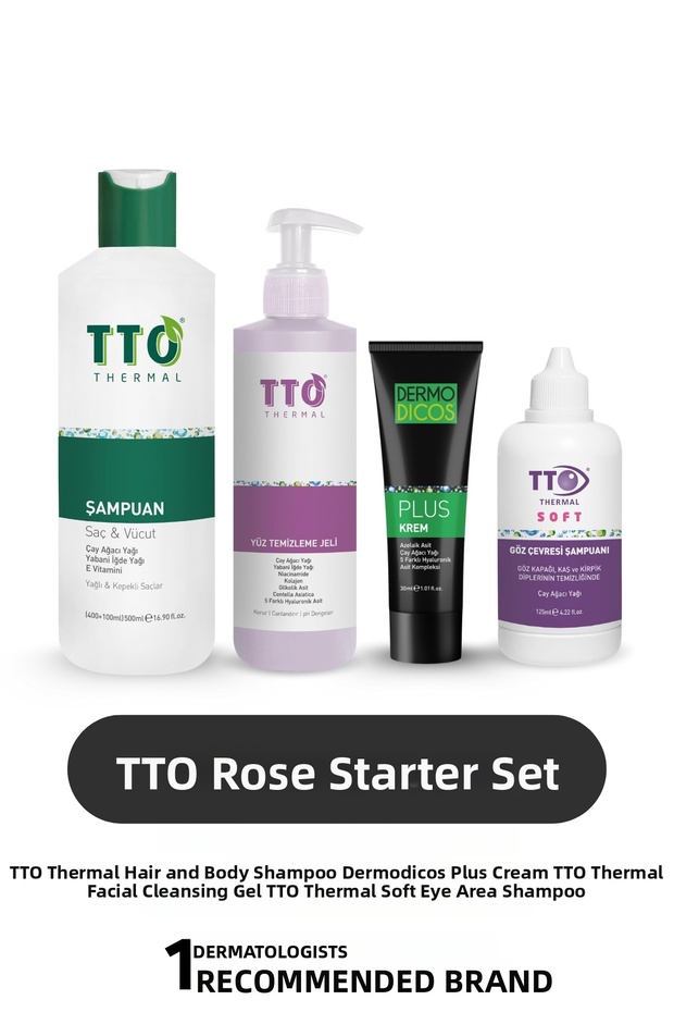 Rozasea Starter Set 1 – Demodex & Rozasea Supported Skin Set - 1