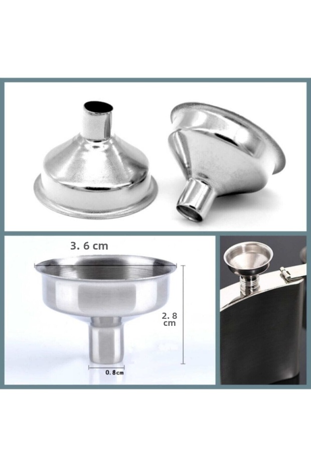 Mini Stainless Steel Funnel Drink Bottle Filling Apparatus