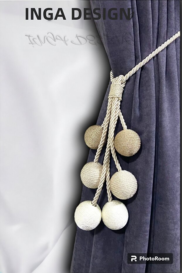 Curtain Binding Ceiling Braçol 6 Ball - 8