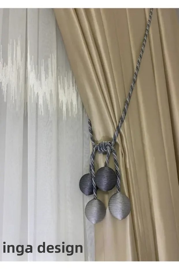 Double Breasted Cornice Tactical Binding with Four Balls Rope Cord