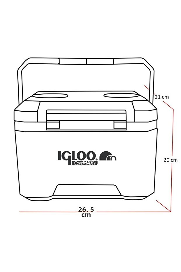 كورماكس 5 فريزر 5 لتر - 8
