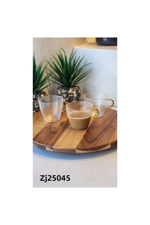 6-Piece Patterned Mug -110 ml - 1