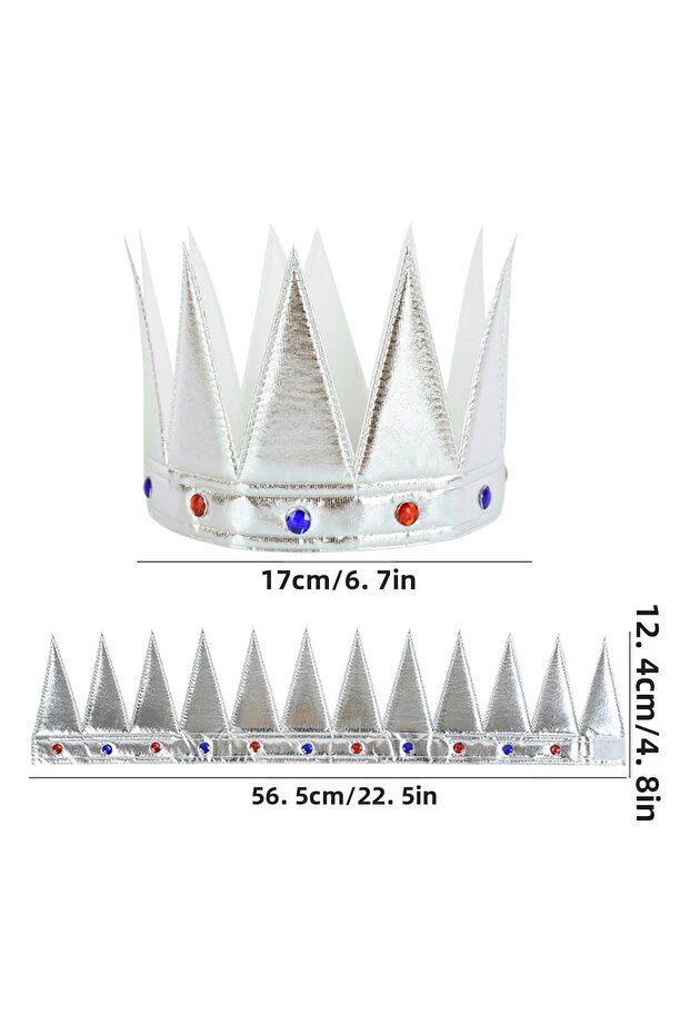 Soft Silver King Crown 55 cm - 2