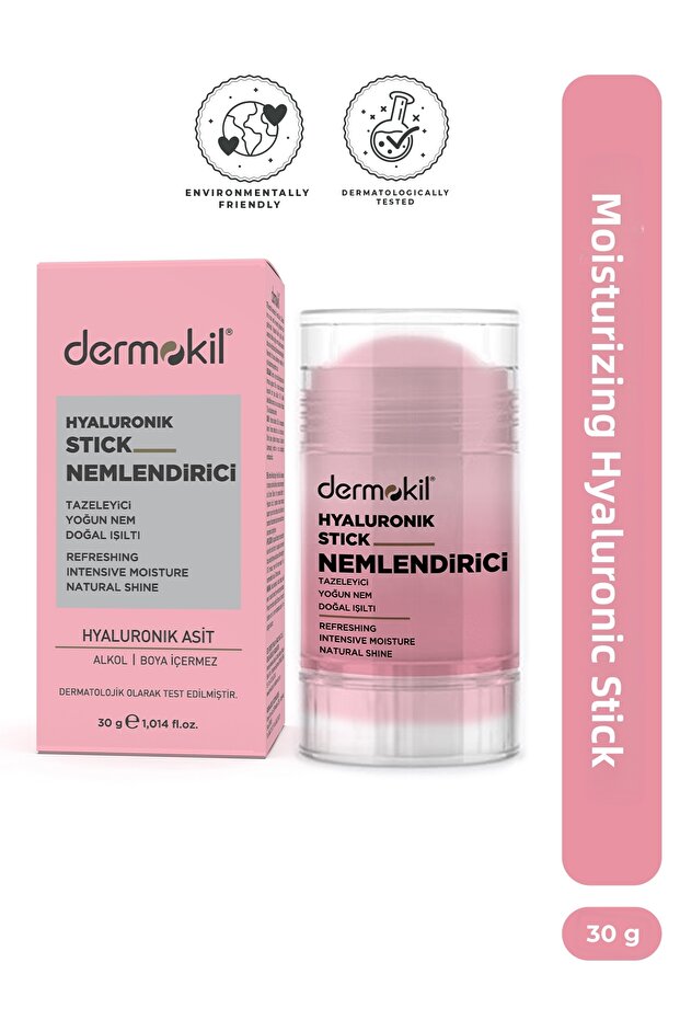 Hyaluronic Stick Moisturizer – Niacinamide – Does Not Contain Alcohol or Dyes – 30 g