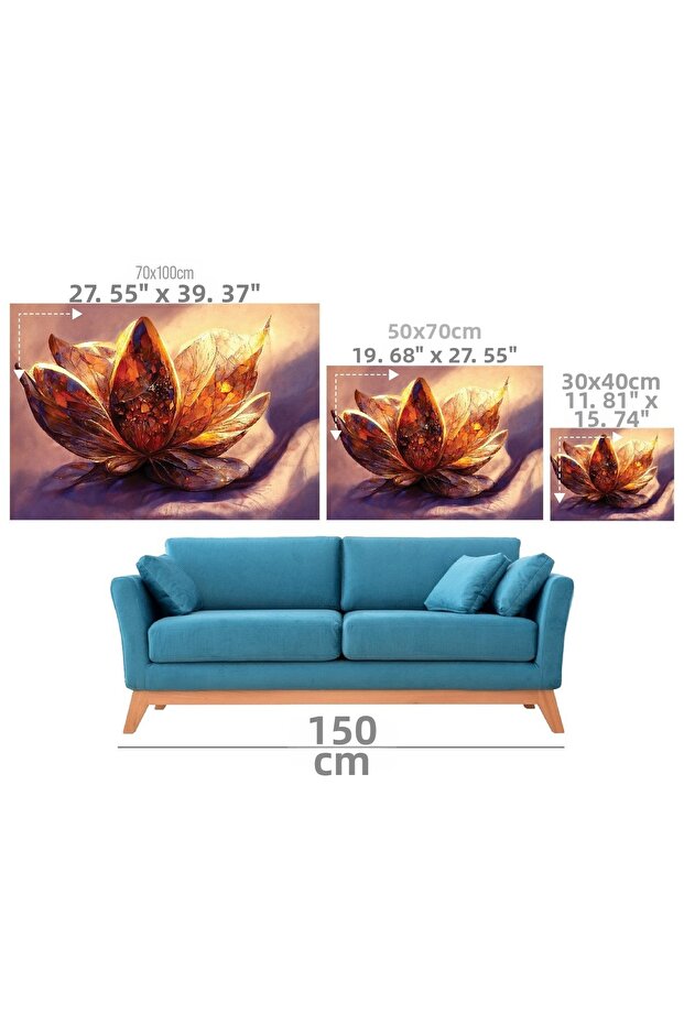 Glass Table with Bitcoin Gold Pattern - 5