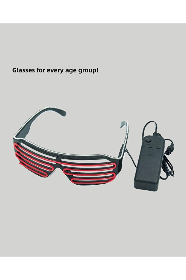 نظارات ترفيهية مزودة بإضاءة LED بتصميم جذاب - 5