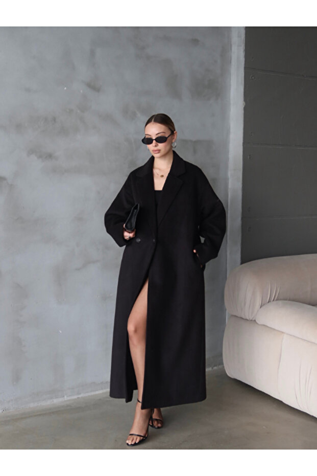 معطف كاشي قصة فضفاضة - 1