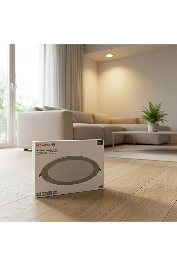 Slım Downlıght 18W/3000K Wt Ip20 - 3